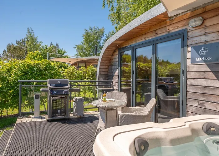Apartment Ellerbeck Luxury Pod With Hot Tub At Fell View Park *